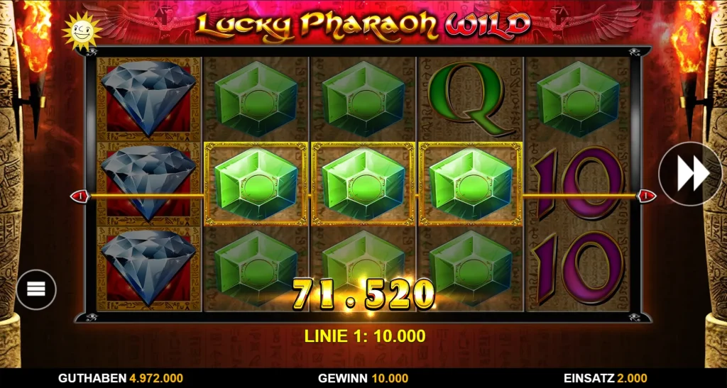 Lucky Pharaoh Big Win