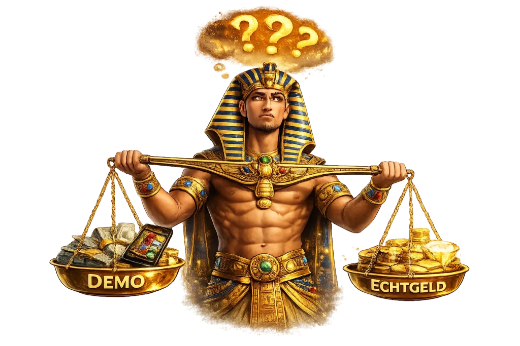 Lucky Pharaoh Demo vs Real Play