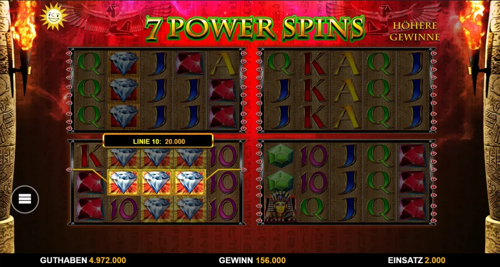 Lucky Pharaoh Power Spins Win